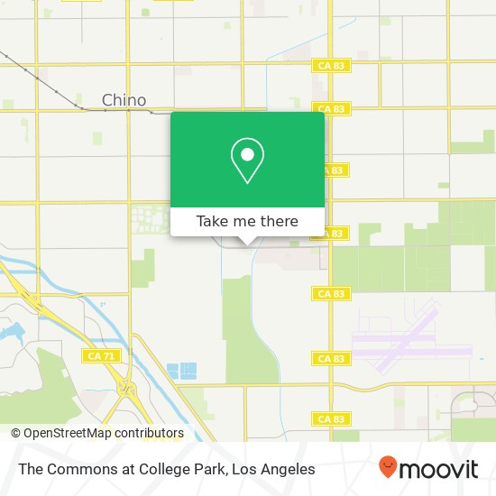 The Commons at College Park map