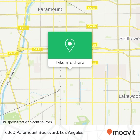 Mapa de 6060 Paramount Boulevard