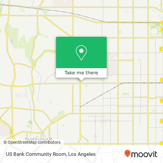 Mapa de US Bank Community Room