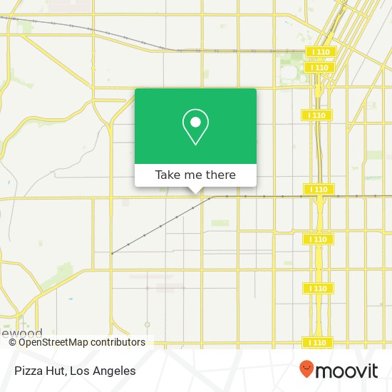 Pizza Hut map