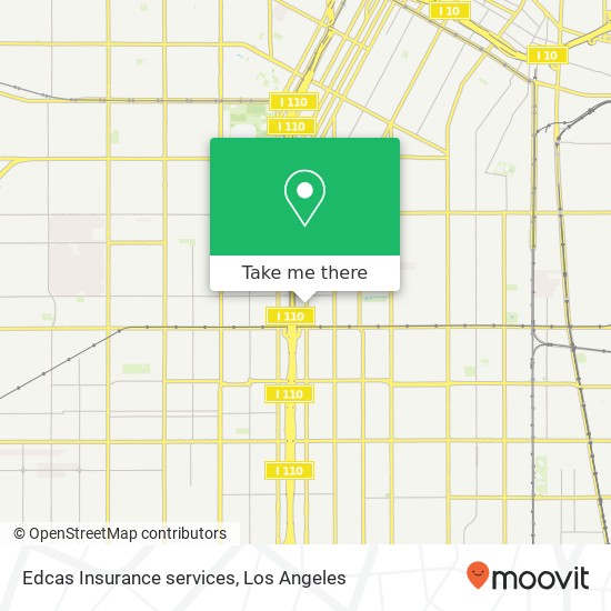 Edcas Insurance services map