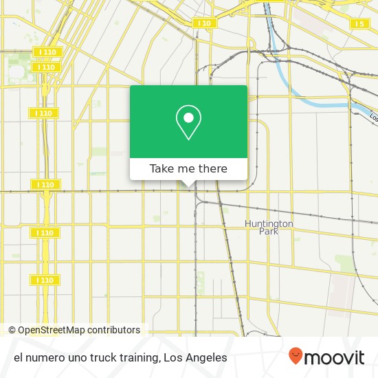 el numero uno truck training map