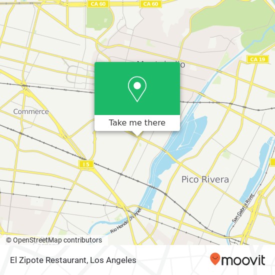 El Zipote Restaurant map