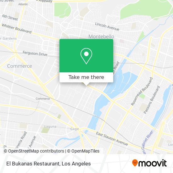 El Bukanas Restaurant map