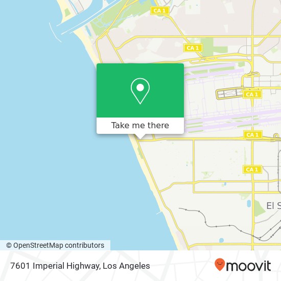 7601 Imperial Highway map