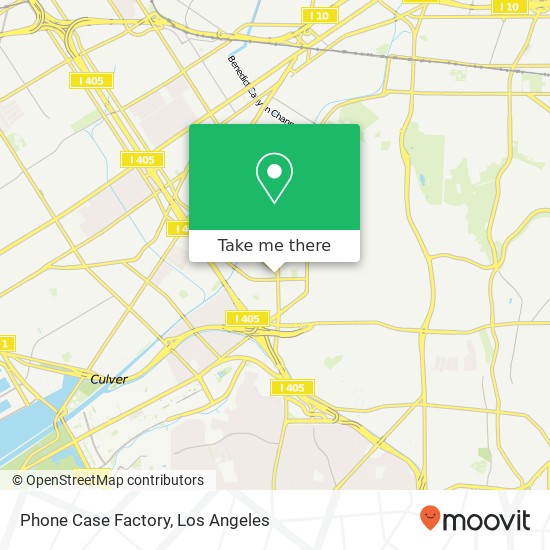 Phone Case Factory map