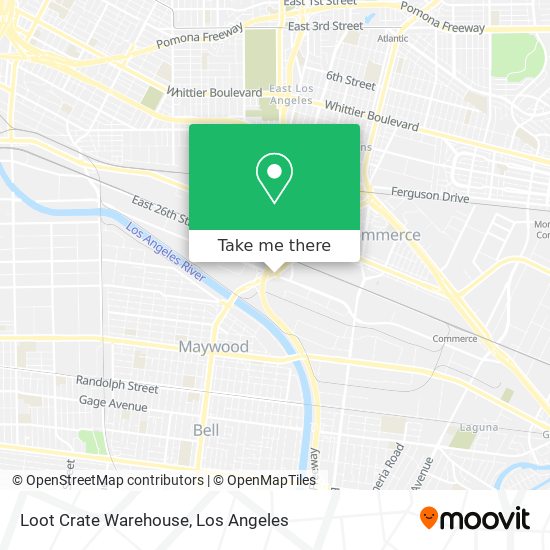 Loot Crate Warehouse map
