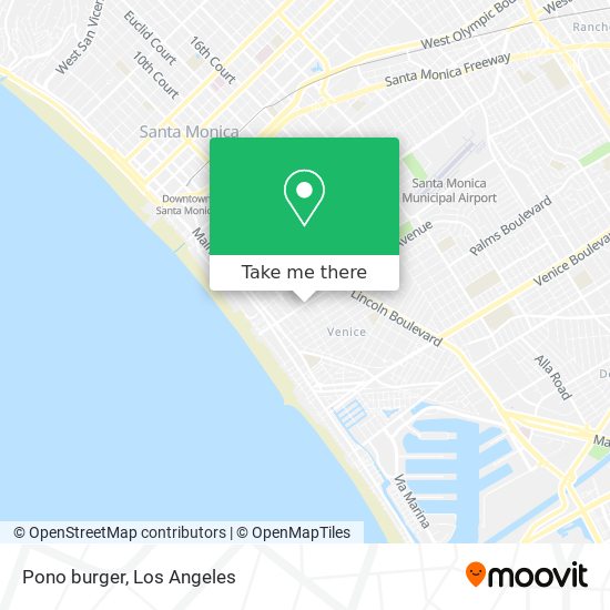 Pono burger map