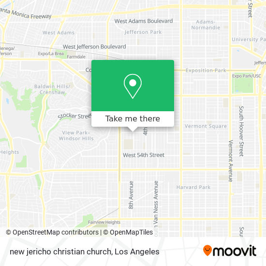 new jericho christian church map