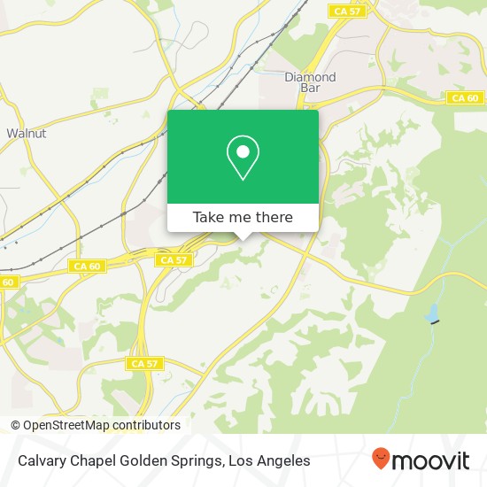 Mapa de Calvary Chapel Golden Springs