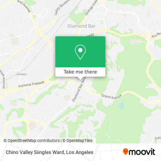 Chino Valley Siingles Ward map