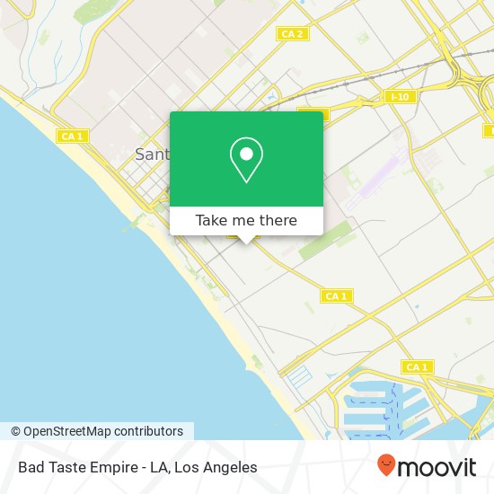 Bad Taste Empire - LA map