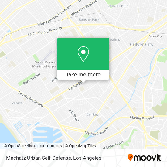 Machatz Urban Self-Defense map