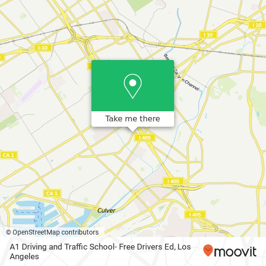 A1 Driving and Traffic School- Free Drivers Ed map