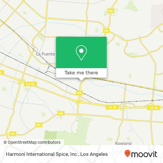 Harmoni International Spice, Inc. map