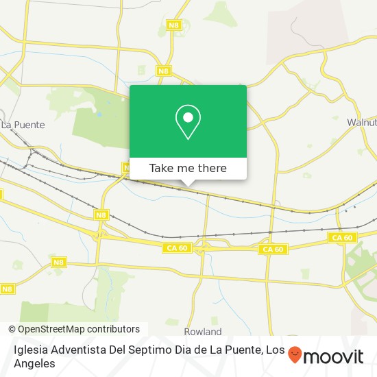 Iglesia Adventista Del Septimo Dia de La Puente map
