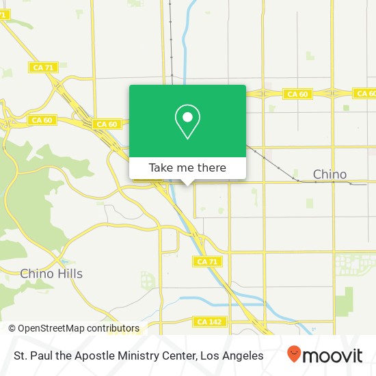 Mapa de St. Paul the Apostle Ministry Center