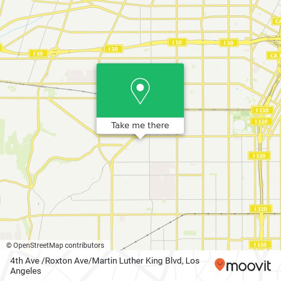 4th Ave /Roxton Ave / Martin Luther King Blvd map