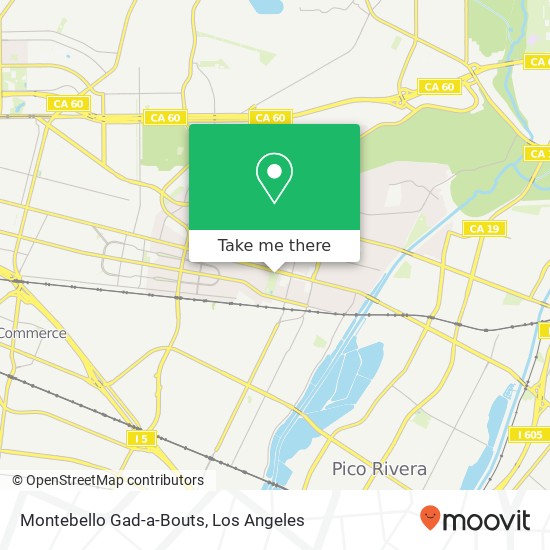 Montebello Gad-a-Bouts map