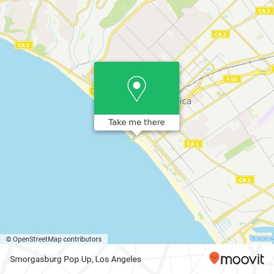 Mapa de Smorgasburg Pop Up