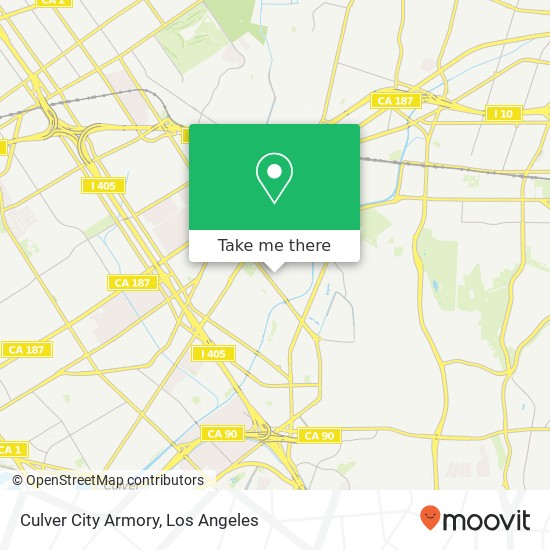 Mapa de Culver City Armory