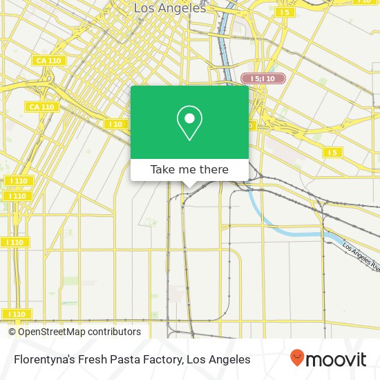 Mapa de Florentyna's Fresh Pasta Factory