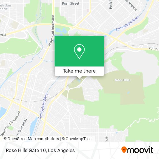 Rose Hills Gate 10 map