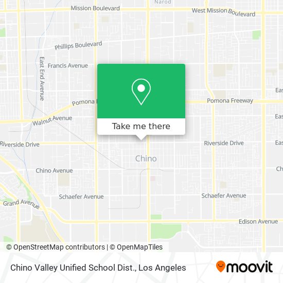 Mapa de Chino Valley Unified School Dist.