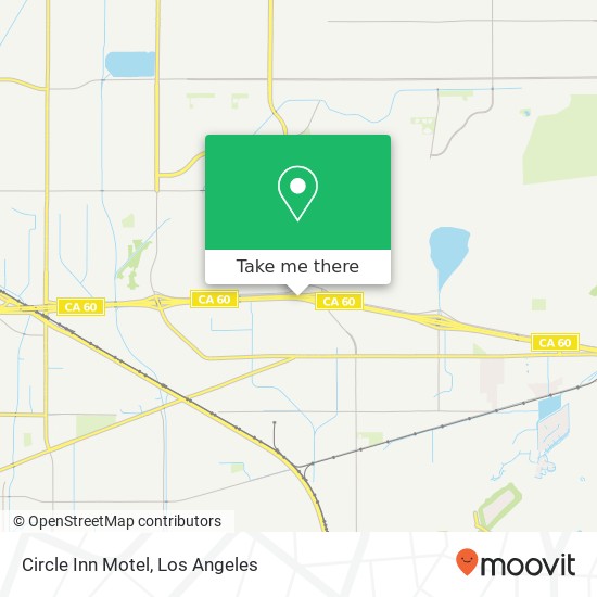 Circle Inn Motel map