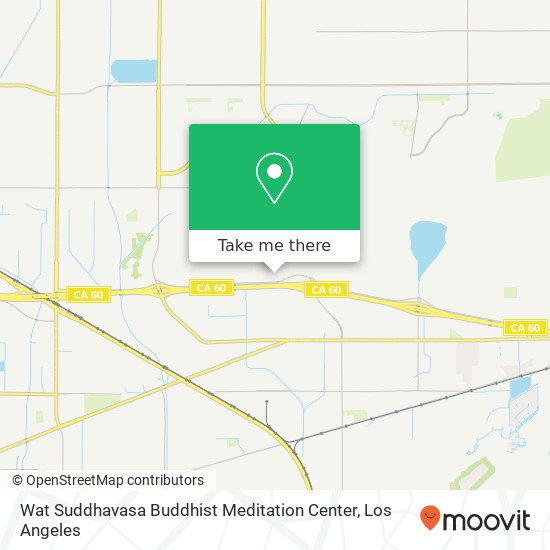Mapa de Wat Suddhavasa Buddhist Meditation Center