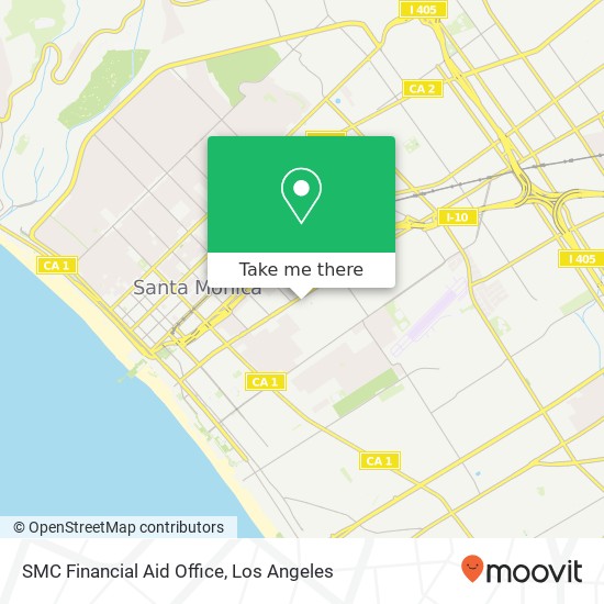 SMC Financial Aid Office map