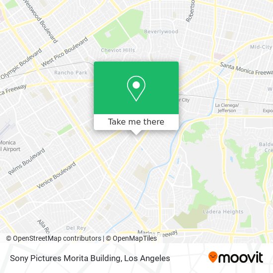 Sony Pictures Morita Building map