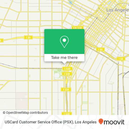 USCard Customer Service Office (PSX) map