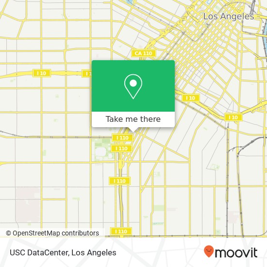 Mapa de USC DataCenter