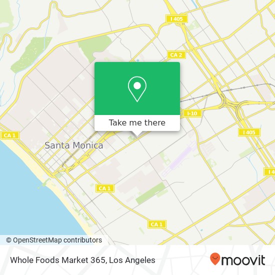 Whole Foods Market 365 map