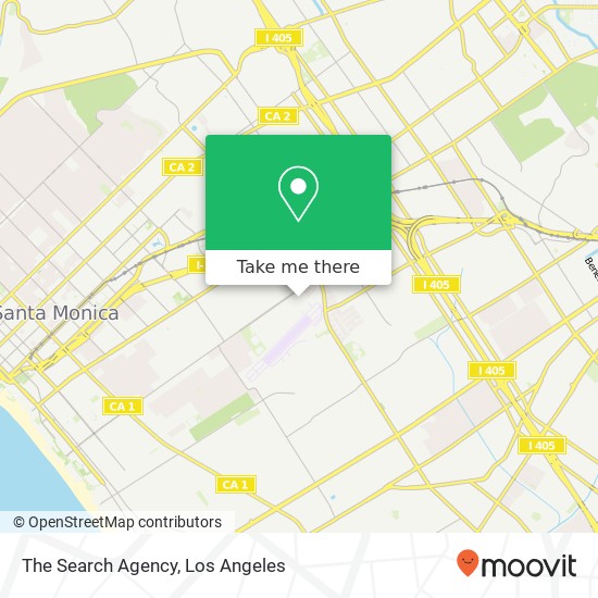 The Search Agency map