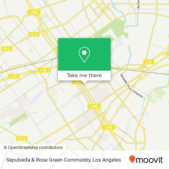 Mapa de Sepulveda & Rose Green Community