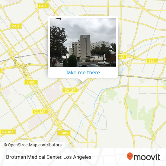 Brotman Medical Center map