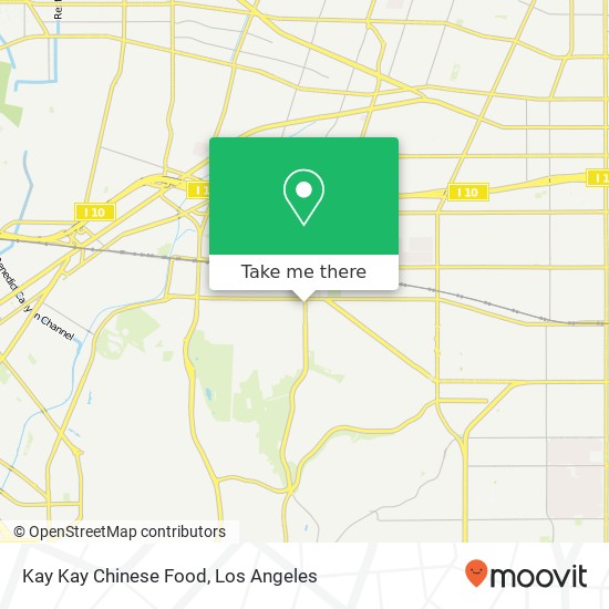 Kay Kay Chinese Food map