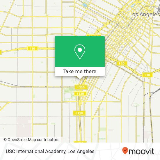 Mapa de USC International Academy