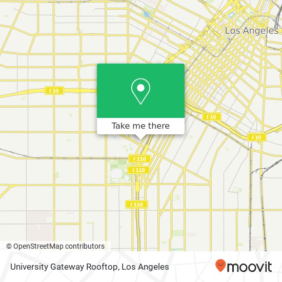 University Gateway Rooftop map