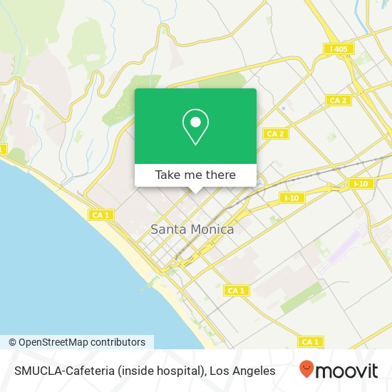 SMUCLA-Cafeteria (inside hospital) map