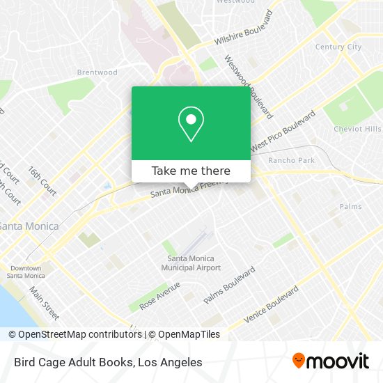 Mapa de Bird Cage Adult Books