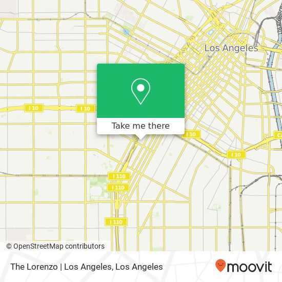 The Lorenzo | Los Angeles map