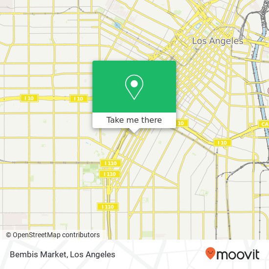 Mapa de Bembis Market
