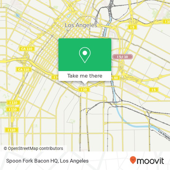 Mapa de Spoon Fork Bacon HQ