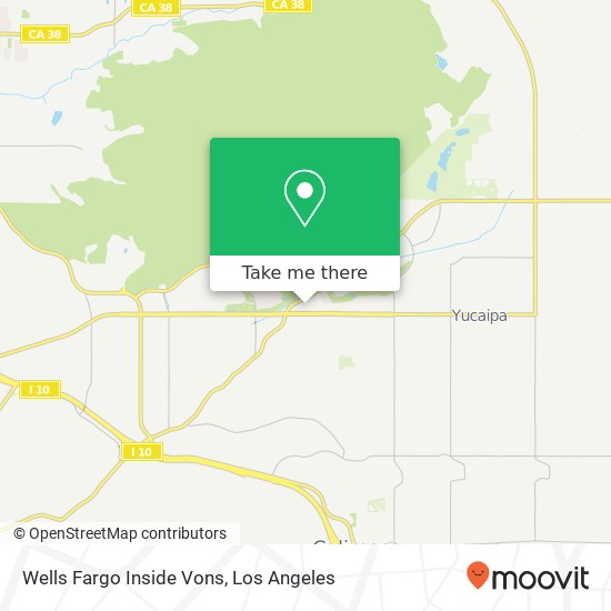 Wells Fargo Inside Vons map