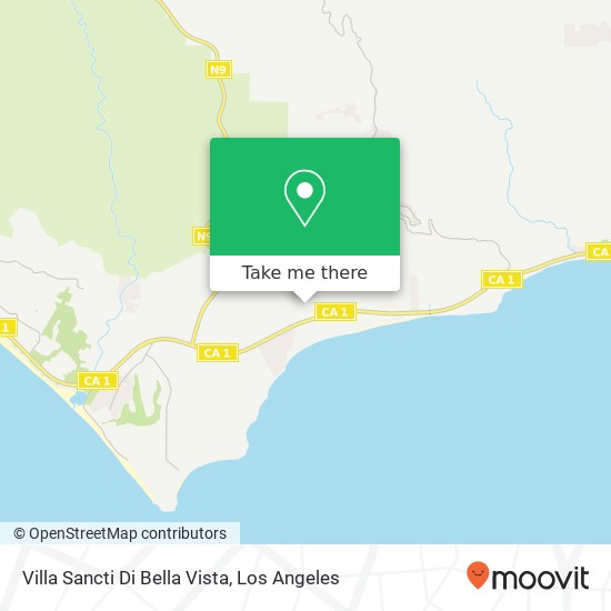 Villa Sancti Di Bella Vista map