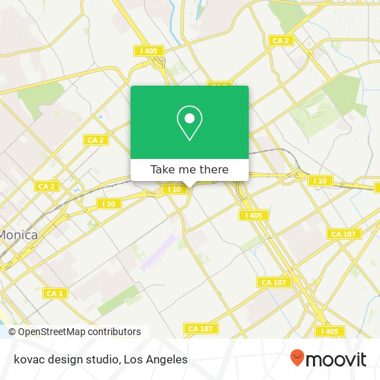 Mapa de kovac design studio