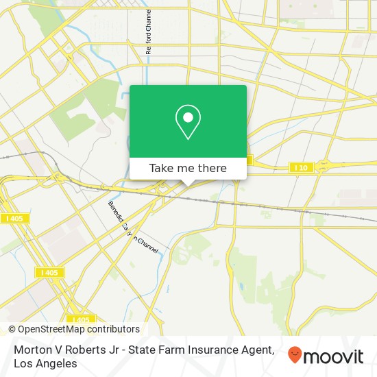 Morton V Roberts Jr - State Farm Insurance Agent map